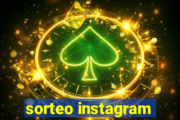 sorteo instagram